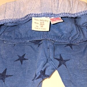 Zara Baby Boy trousers. Blue with stars size 2-3